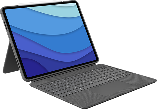 Logitech Keyboard - 2021 iPad Pro 12 9 - Black